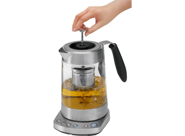 Скляний електричний чайник PROFI COOK PC-WKS 1020 G - зображення 3 Скляний електричний чайник PROFI COOK PC-WKS 1020 G - зображення 3