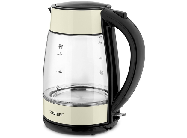 Скляний електричний чайник Zelmer ZCK8011I (5908269346769) - зображення 2 Скляний електричний чайник Zelmer ZCK8011I (5908269346769) - зображення 2