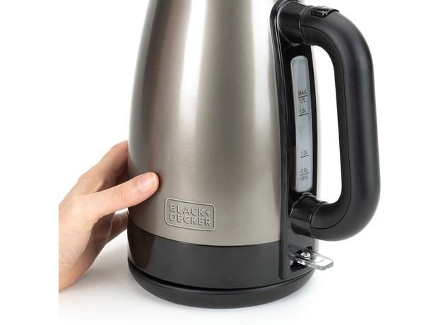 Электрочайник Black+Decker BXKE2201E 1.7 л Серебристый - изображение 5 Электрочайник Black+Decker BXKE2201E 1.7 л Серебристый - изображение 5