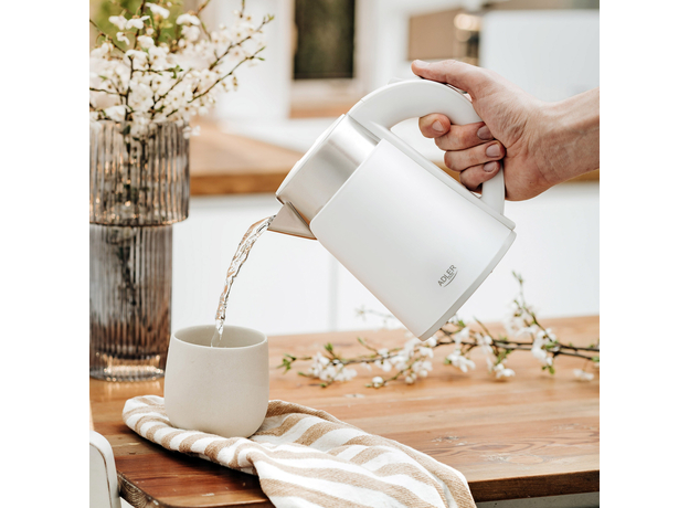 Електрочайник Adler AD 1372 (5903887809665) - зображення 2 Електрочайник Adler AD 1372 (5903887809665) - зображення 2