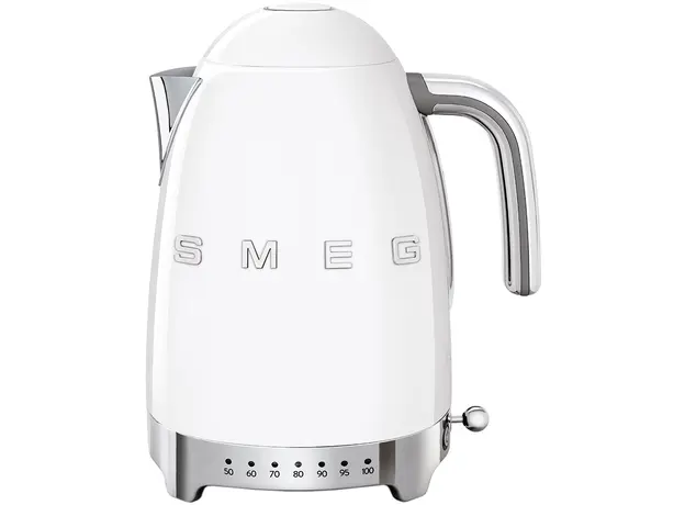 Електрочайник Smeg KLF04WHEU (8017709231811), Колір виробу: Білий 