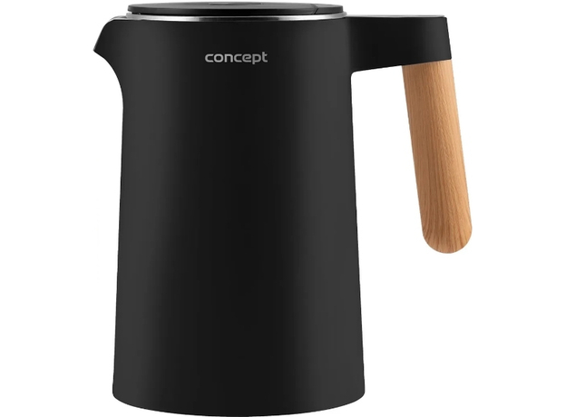 Електрочайник Concept Salt & Pepper RK3301 1.5 л, Колір виробу: Коричневий  Електрочайник Concept Salt & Pepper RK3301 1.5 л, Колір виробу: Коричневий