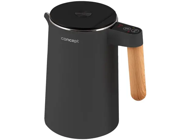 Электрочайник Concept RK3302 1.5 л Антрацит (8595631017852), Цвет изделия: Черный 