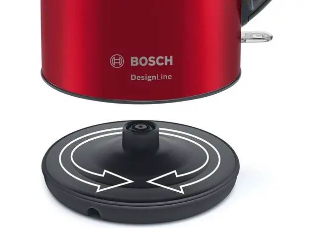 Электрочайник BOSCH TWK3P424 (4242005188055), Цвет изделия: Красный - изображение 4