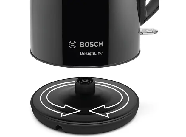 Электрочайник BOSCH (TWK3P423) черный, Цвет изделия: Черный - изображение 6