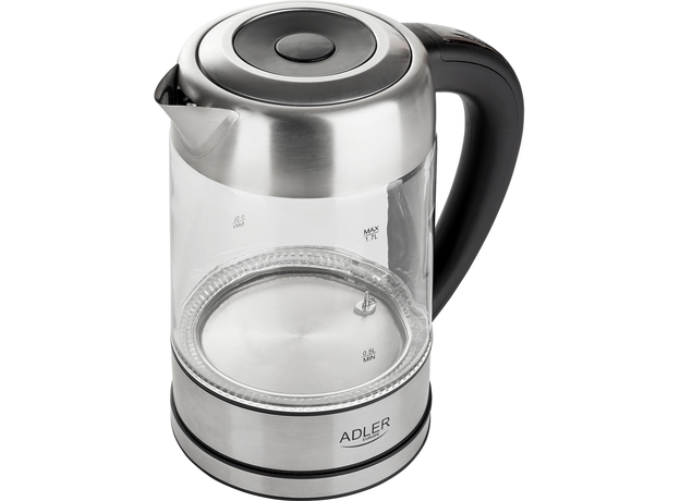 Електрочайник Adler AD 1247 скляний - зображення 3 Електрочайник Adler AD 1247 скляний - зображення 3