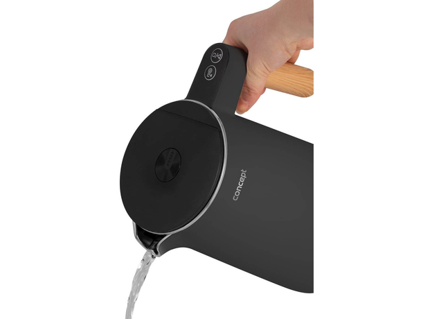 Электрочайник Concept RK3302 1.5 л Антрацит (8595631017852), Цвет изделия: Черный - изображение 8 Электрочайник Concept RK3302 1.5 л Антрацит (8595631017852), Цвет изделия: Черный - изображение 8