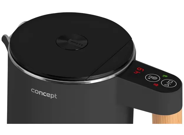 Электрочайник Concept RK3302 1.5 л Антрацит (8595631017852), Цвет изделия: Черный - изображение 9