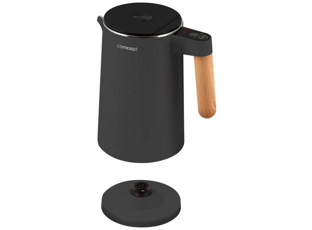 Электрочайник Concept RK3302 1.5 л Антрацит (8595631017852), Цвет изделия: Черный - изображение 10 Электрочайник Concept RK3302 1.5 л Антрацит (8595631017852), Цвет изделия: Черный - изображение 10