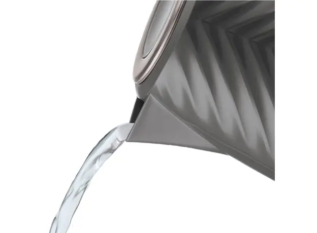 Електрочайник Russell Hobbs Groove Grey 26382-70 (AGD-CZA--0000098), Колір виробу: Сірий - зображення 3