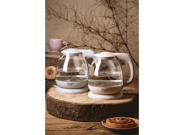 Стеклянный электрический чайник Adler AD 1283G, Цвет изделия: Серый - изображение 5 Стеклянный электрический чайник Adler AD 1283G, Цвет изделия: Серый - изображение 5
