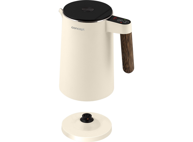 Электрочайник Concept RK3304 Norwood Ваниль (8595631028599) 1.5 л, Цвет изделия: Бежевый - изображение 3 Электрочайник Concept RK3304 Norwood Ваниль (8595631028599) 1.5 л, Цвет изделия: Бежевый - изображение 3