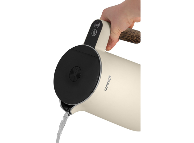 Электрочайник Concept RK3304 Norwood Ваниль (8595631028599) 1.5 л, Цвет изделия: Бежевый - изображение 6 Электрочайник Concept RK3304 Norwood Ваниль (8595631028599) 1.5 л, Цвет изделия: Бежевый - изображение 6