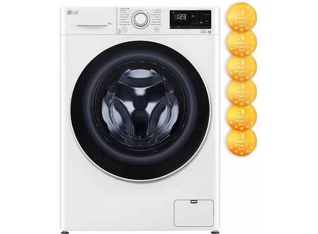 Стиральная машина узкая LG F2V3HS0WW - изображение 2 Стиральная машина узкая LG F2V3HS0WW - изображение 2