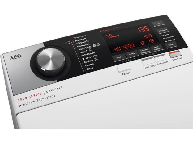 Стиральная машина с вертикальной загрузкой AEG LTX7C373E - изображение 7 Стиральная машина с вертикальной загрузкой AEG LTX7C373E - изображение 7