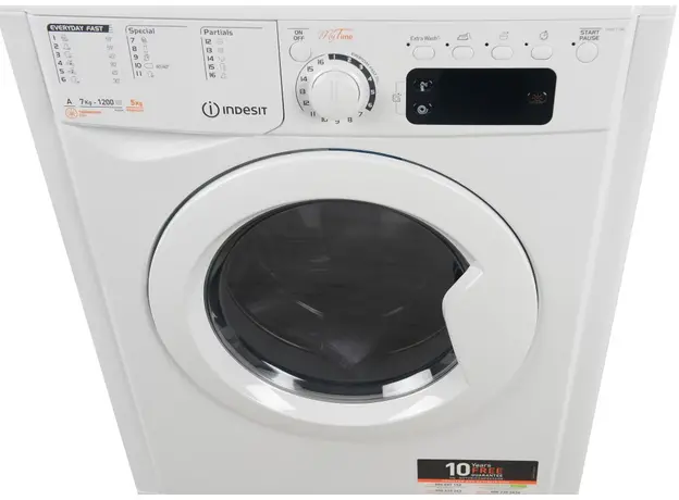 Стиральная машина с сушкой INDESIT EWDE 71280 W EU - изображение 5