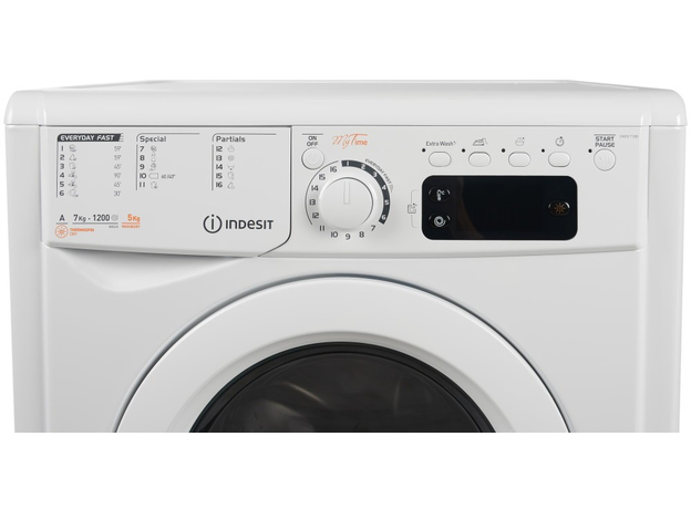 Стиральная машина с сушкой INDESIT EWDE 71280 W EU - изображение 10 Стиральная машина с сушкой INDESIT EWDE 71280 W EU - изображение 10