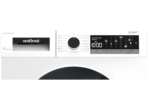 Пральна машина повногабаритна VESTFROST MWM 108 T3I AMY - зображення 2