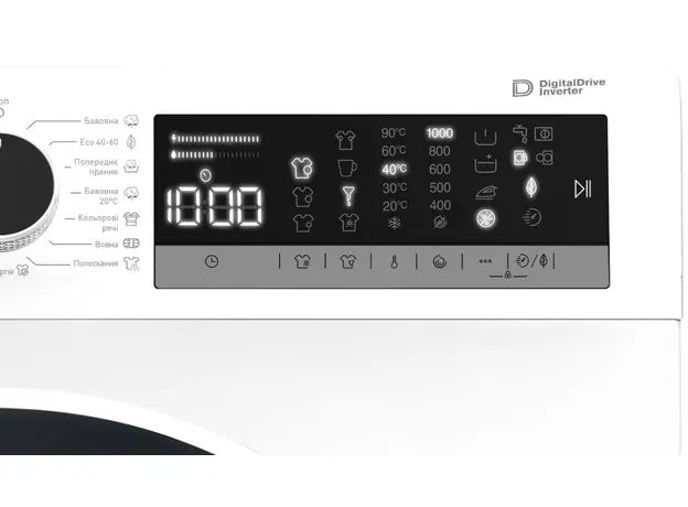 Пральна машина повногабаритна VESTFROST MWM 108 T3I AMY - зображення 3