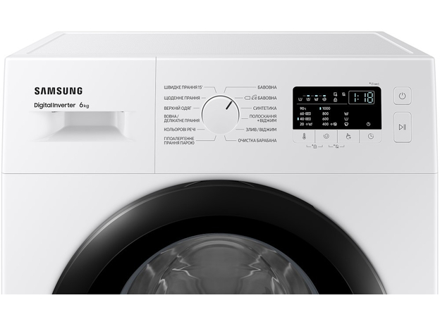 Пральна машина вузька SAMSUNG WW60A3100BE/UA - зображення 10 Пральна машина вузька SAMSUNG WW60A3100BE/UA - зображення 10