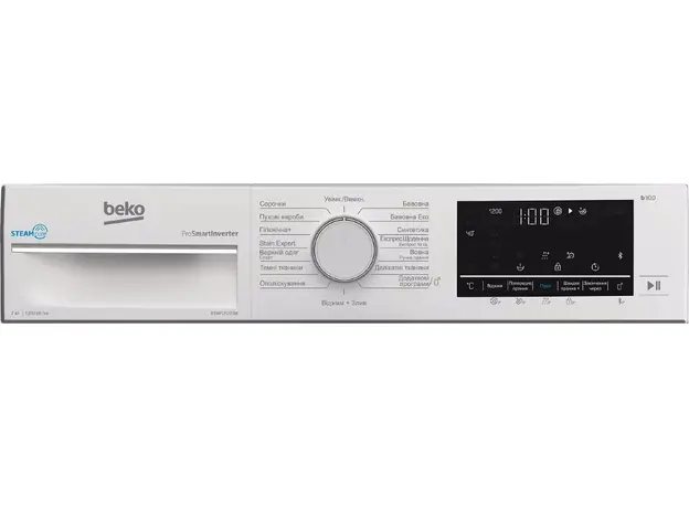 Стиральная машина узкая BEKO B3WFU5723W - изображение 4