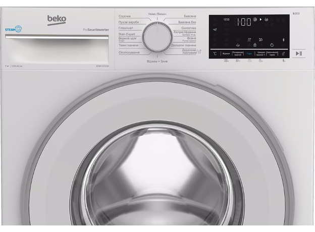 Стиральная машина узкая BEKO B3WFU5723W - изображение 5 Стиральная машина узкая BEKO B3WFU5723W - изображение 5