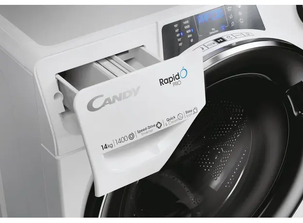 Стиральная машина полногабаритная CANDY RapidO PRO RP4146BWMBC/1-S - изображение 8