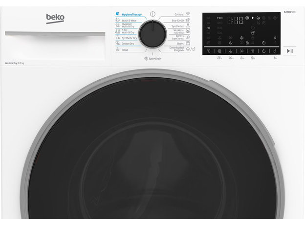 Пральна машина з сушінням BEKO B5DFT59447W - зображення 4 Пральна машина з сушінням BEKO B5DFT59447W - зображення 4