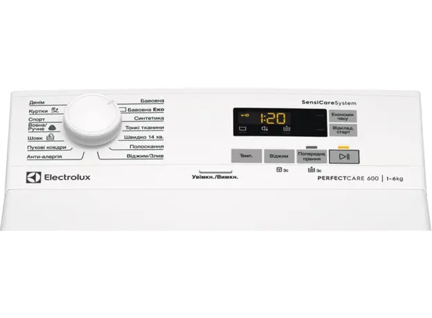 Стиральная машина с вертикальной загрузкой ELECTROLUX PerfectCare 600 EW6T5061FU - изображение 5