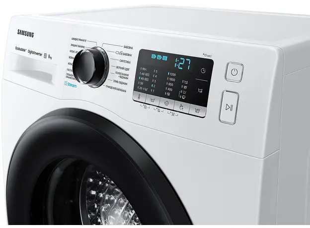 Стиральная машина узкая SAMSUNG WW80AGAS22AEUA - изображение 6