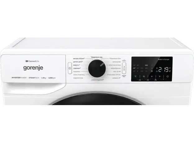 Стиральная машина узкая Gorenje WPNEI82SBSWIFI/UA - изображение 8