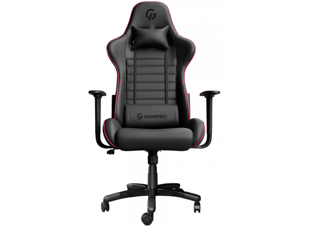 Кресло игровое GamePro Rush Black-Red (GC-575-Black-Red)  Кресло игровое GamePro Rush Black-Red (GC-575-Black-Red)