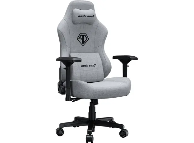 Кресло игровое Anda Seat Phantom 3 Pro Size L Grey Fabric (AD18YC-06-G-F) 