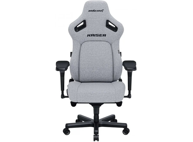 Кресло игровое Anda Seat Kaiser 4 Size L Gray Linen Fabric (AD12YDDC-L-20-G-CF)  Кресло игровое Anda Seat Kaiser 4 Size L Gray Linen Fabric (AD12YDDC-L-20-G-CF)