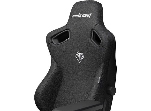 Кресло игровое Anda Seat Kaiser 3 Size L Black Fabric (AD12YDC-L-01-B-CF) - изображение 7 Кресло игровое Anda Seat Kaiser 3 Size L Black Fabric (AD12YDC-L-01-B-CF) - изображение 7
