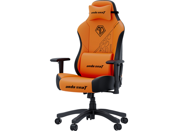 Игровое кресло Anda Seat Phantom 3 Tiger Edition PVC Size L Orange (AD18Y-14-OB-PV/C) - изображение 7