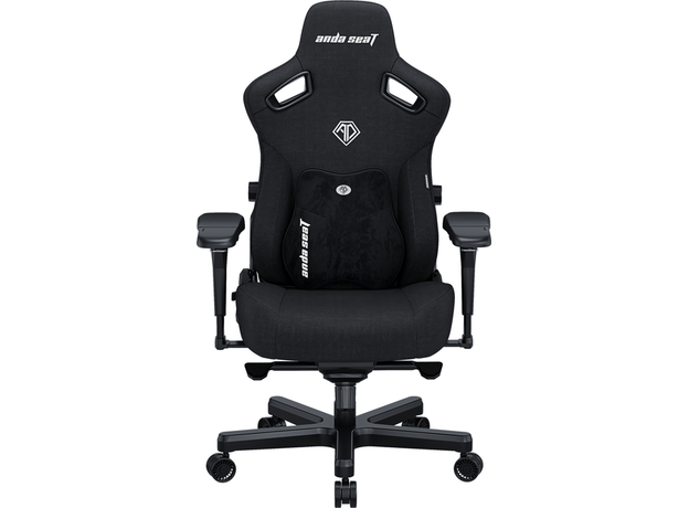 Кресло игровое Anda Seat Kaiser 3 Size XL Black Fabric (AD12YDC-XL-01-B-CF) - изображение 2 Кресло игровое Anda Seat Kaiser 3 Size XL Black Fabric (AD12YDC-XL-01-B-CF) - изображение 2