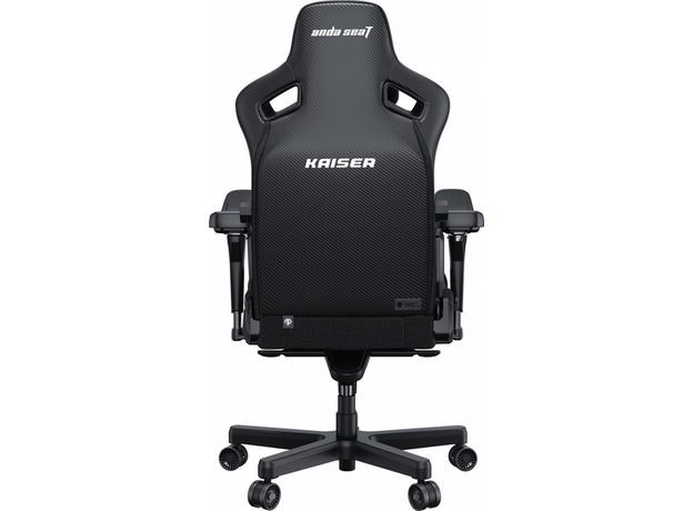 Кресло игровое Anda Seat Kaiser 3 Size XL Black Fabric (AD12YDC-XL-01-B-CF) - изображение 3 Кресло игровое Anda Seat Kaiser 3 Size XL Black Fabric (AD12YDC-XL-01-B-CF) - изображение 3