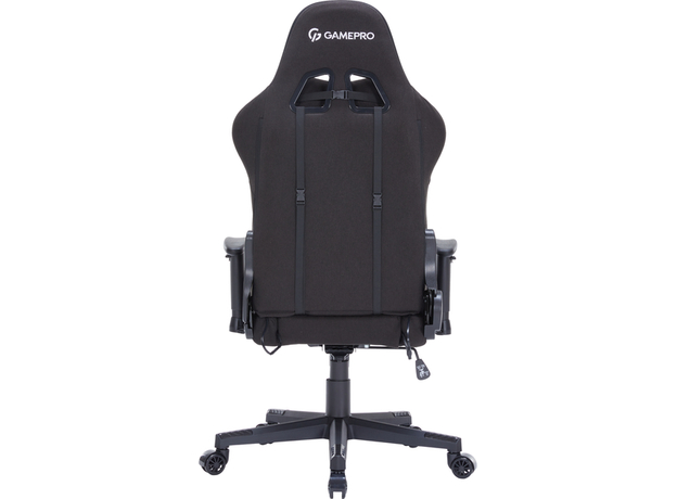 Ігрове крісло GamePro GC700FB RGB Size L Fabric Black (GC700FB) - зображення 5 Ігрове крісло GamePro GC700FB RGB Size L Fabric Black (GC700FB) - зображення 5