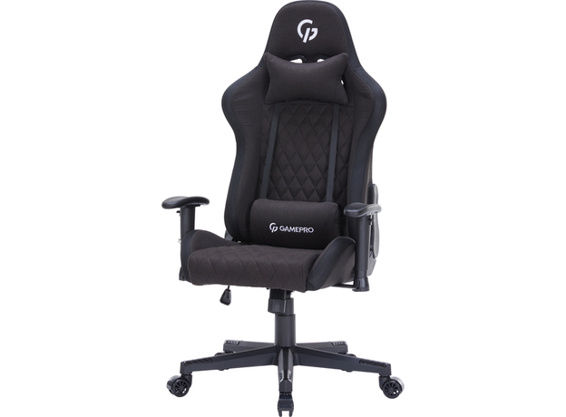Ігрове крісло GamePro GC700FB RGB Size L Fabric Black (GC700FB) - зображення 6 Ігрове крісло GamePro GC700FB RGB Size L Fabric Black (GC700FB) - зображення 6