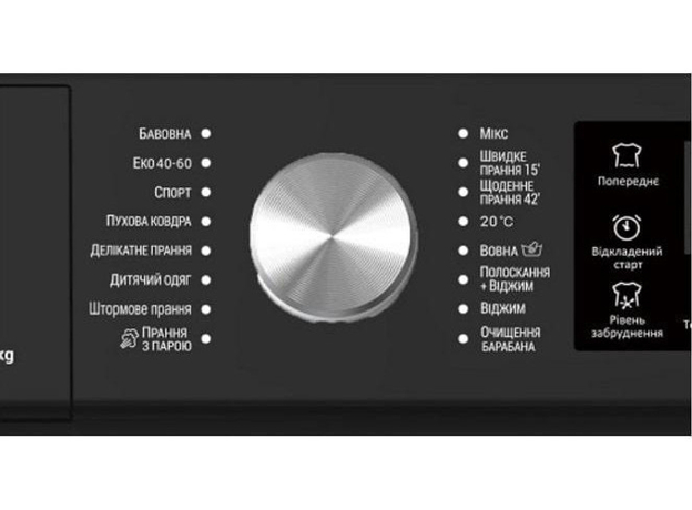 Стиральная машина узкая Edler EWF6031BL - изображение 2