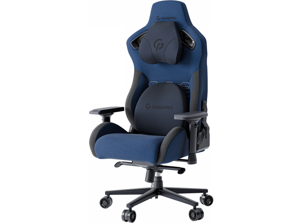Ігрове крісло GamePro GC900DB Size XL Fabric Dark Blue - зображення 5 Ігрове крісло GamePro GC900DB Size XL Fabric Dark Blue - зображення 5