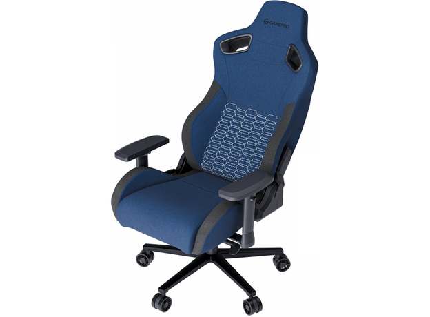 Ігрове крісло GamePro GC900DB Size XL Fabric Dark Blue - зображення 6 Ігрове крісло GamePro GC900DB Size XL Fabric Dark Blue - зображення 6