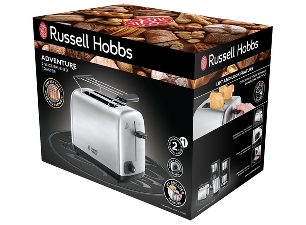 Тостер RUSSELL HOBBS ADVENTURE 24080-56 - зображення 3 Тостер RUSSELL HOBBS ADVENTURE 24080-56 - зображення 3