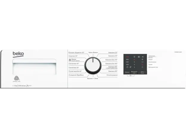 Стиральная машина узкая BEKO WUE6511XWW - изображение 3