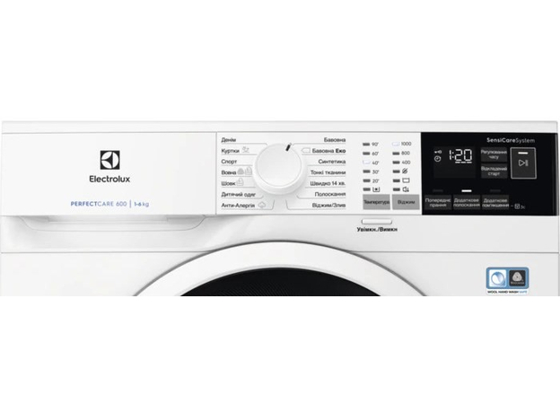 Стиральная машина узкая ELECTROLUX PerfectCare 600 EW6S406WU - изображение 4 Стиральная машина узкая ELECTROLUX PerfectCare 600 EW6S406WU - изображение 4