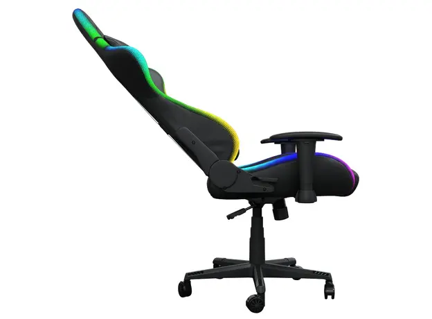 Кресло игровое GamePro Hero RGB Black (GC-700-Black) - изображение 3