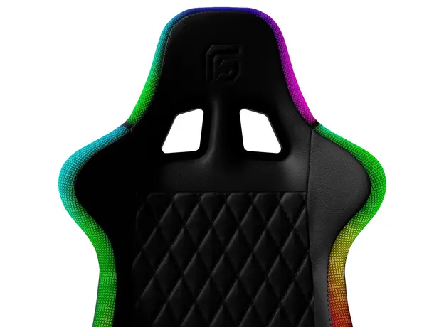 Кресло игровое GamePro Hero RGB Black (GC-700-Black) - изображение 9