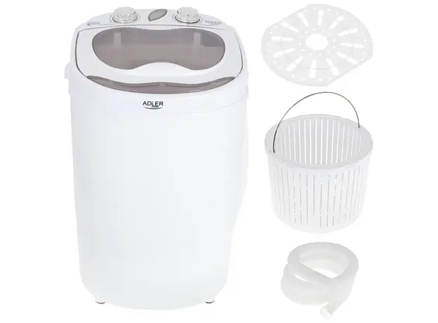Стиральная машина полуавтомат Adler AD 8055 портативная - изображение 3