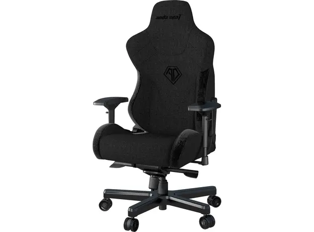 Кресло игровое Anda Seat T-Pro 2 Size XL Linen Fabric Black (AD12XLLA-01-B-F) - изображение 6
